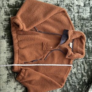 Universal Thread Brown Teddy Jacket